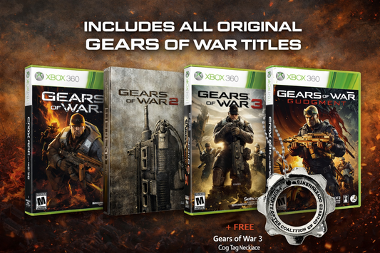 Xbox 360 Gears of War 3 Limited Edition Console and Gears of War Complete Bundle (Xbox 360)