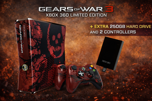 Xbox 360 Gears of War 3 Limited Edition Console and  Gears of War Complete Bundle (Xbox 360)