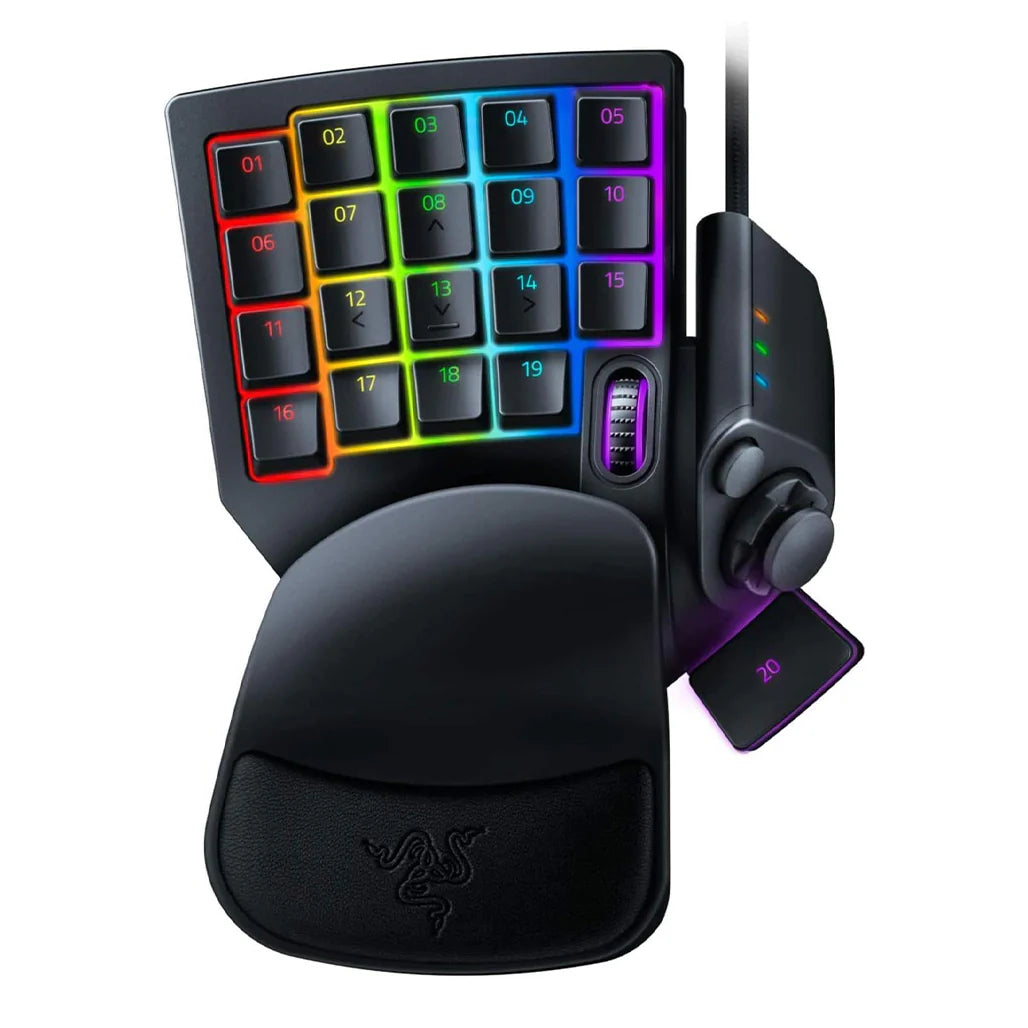 Razer Tartarus Pro – Analog Optical Switch Keypad with 32 Programmable Keys | Black