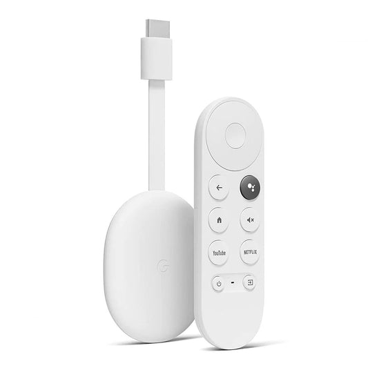 Google Chromecast with Google TV (4K) - Snow