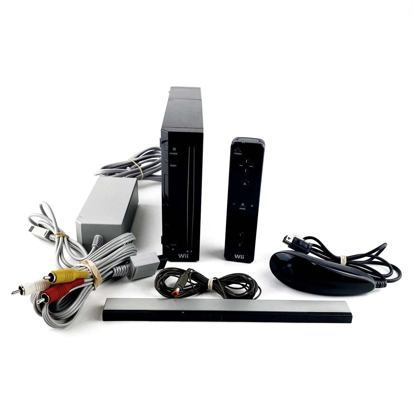 The Black Nintendo Wii RVL-101 (Family Edition)