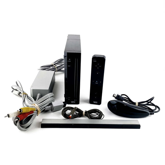 The Black Nintendo Wii RVL-101 (Family Edition)